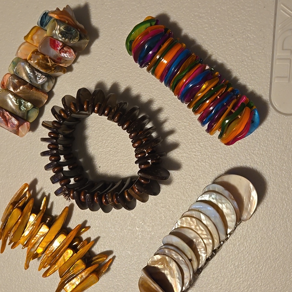 Shell & Bead Bracelet Collection